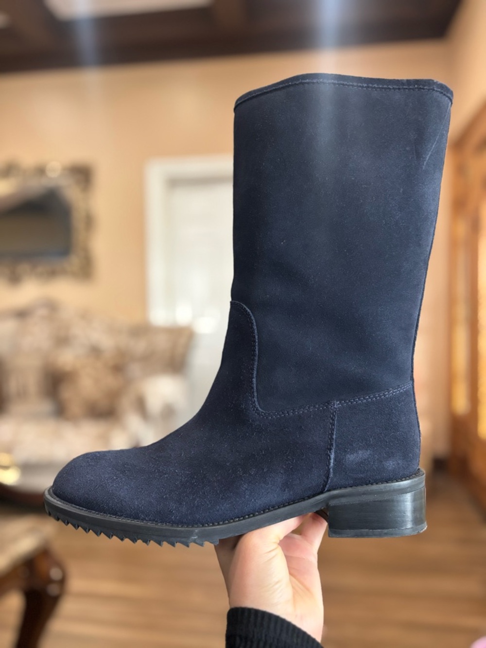 Pedro Garcia Navy Blue Boots